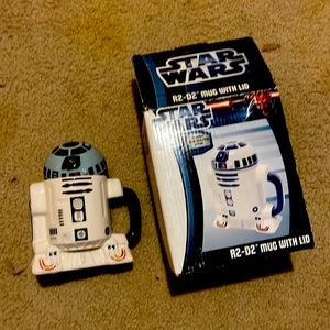 R2-D2 ceramic mug with original box rare collector piece